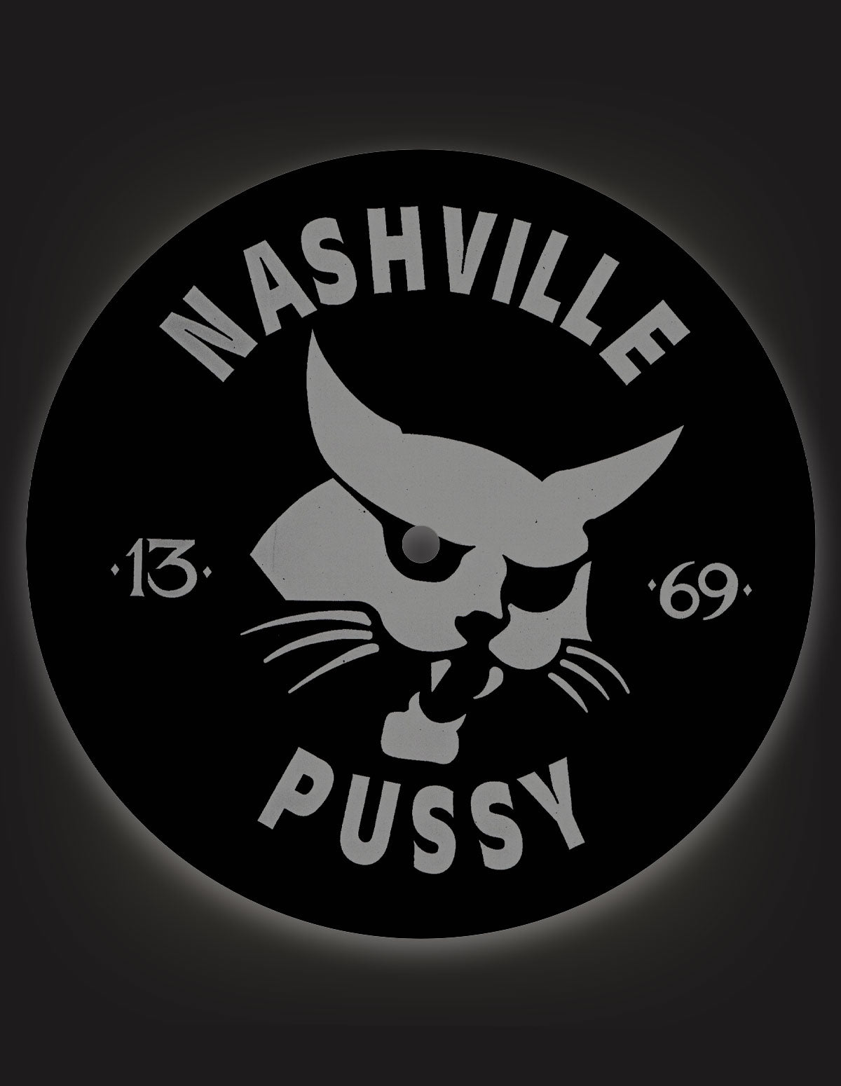 NASHVILLE PUSSY "Pussycat" Slipmat BLACK/WHITE – Lo-Fi-Merchandise