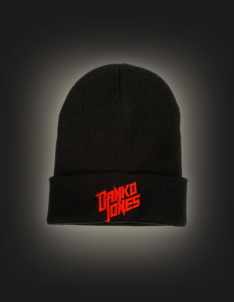 DANKO JONES "Red Logo" Beanie BLACK