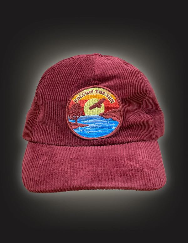 XAVIER RUDD "Follow The Sun" Cord Cap RED