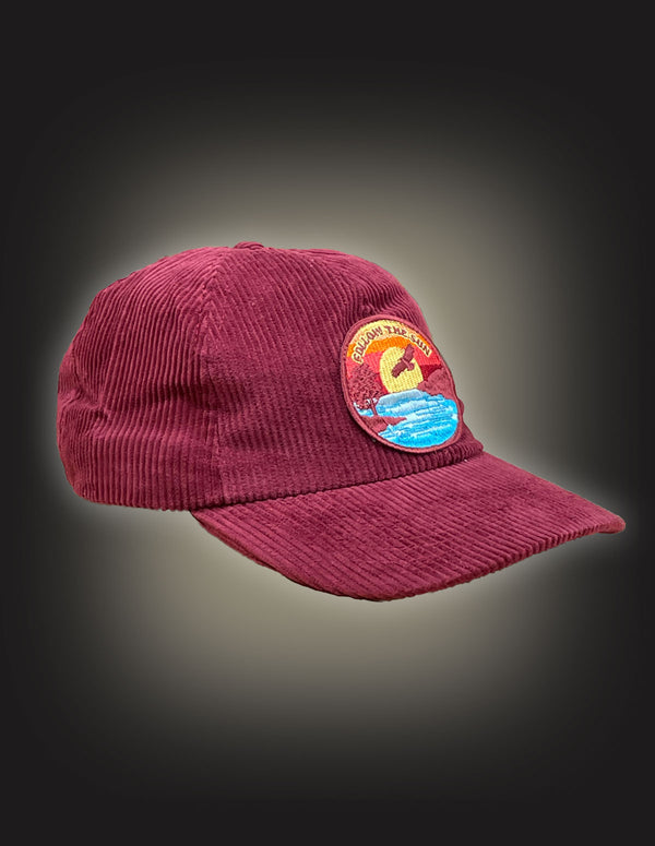 XAVIER RUDD "Follow The Sun" Cord Cap RED