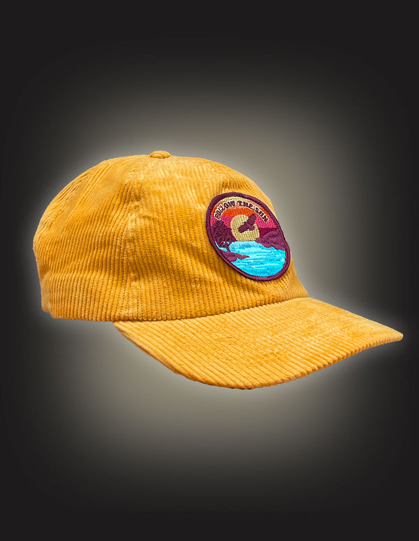 XAVIER RUDD "Follow The Sun" Cord Cap YELLOW