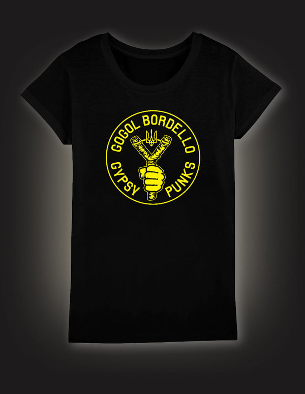 GOGOL BORDELLO "Slingshot" Girls-Shirt BLACK