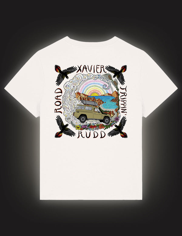 XAVIER RUDD "Road Trippin" Girls-Shirt NATURAL WHITE