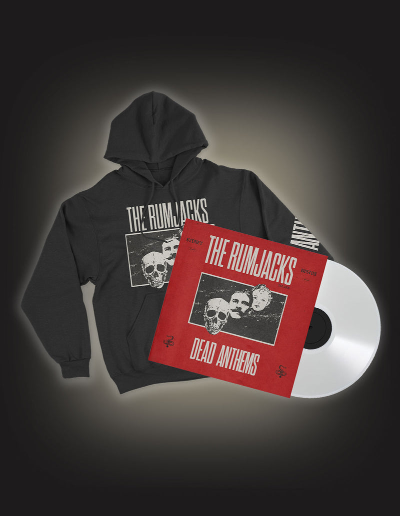 THE RUMJACKS "Dead Anthems" BUNDLE - LP + Hoodie