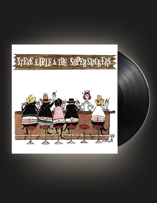 Steve Earle & the SUPERSUCKERS "s/t" Vinyl LP