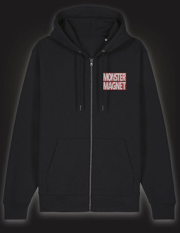 MONSTER MAGNET "Spacelord Comic 24" Zip-Hooded Sweatshirt BLACK