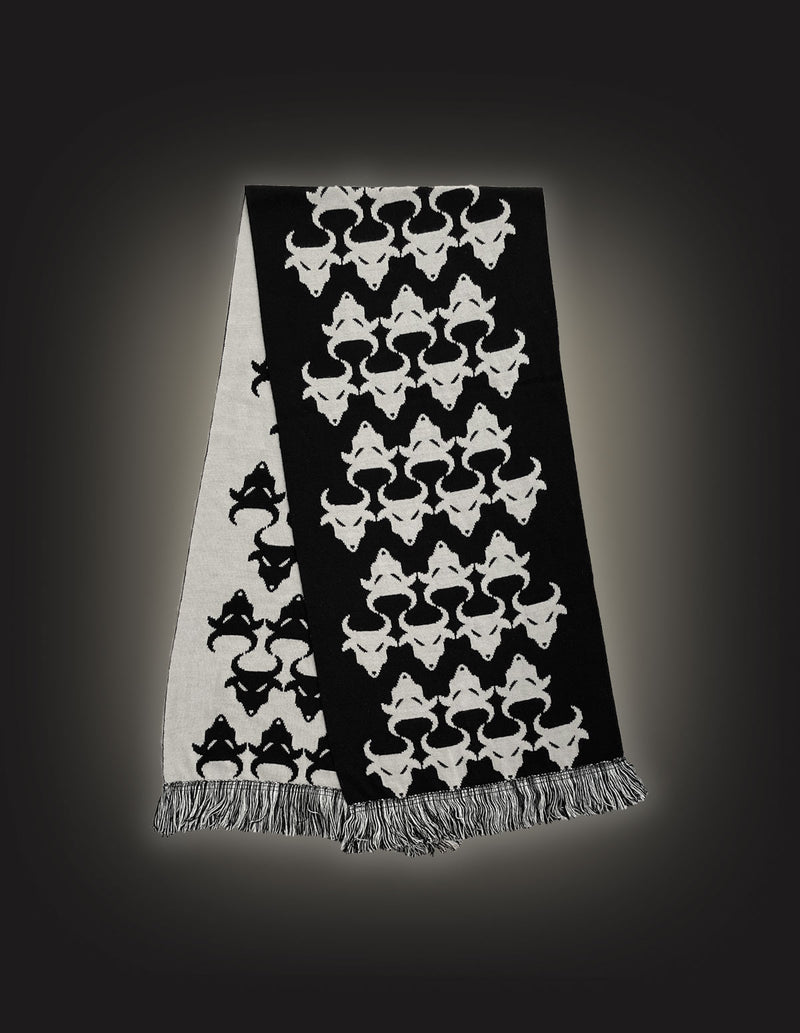 MONSTER MAGNET "Bull" Fashion Scarf BLACK