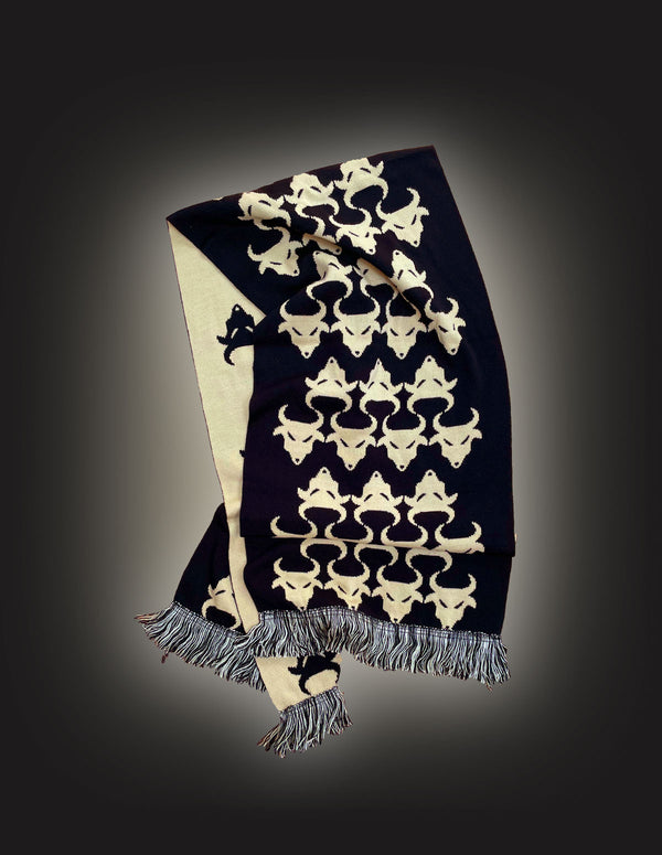 MONSTER MAGNET "Bull" Fashion Scarf BLACK