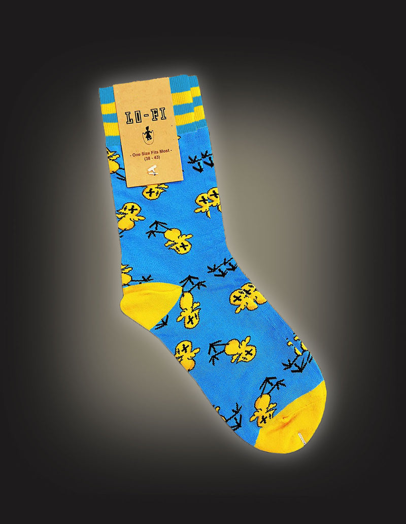 MILLENCOLIN "Bird 2024" Socks BLUE/YELLOW