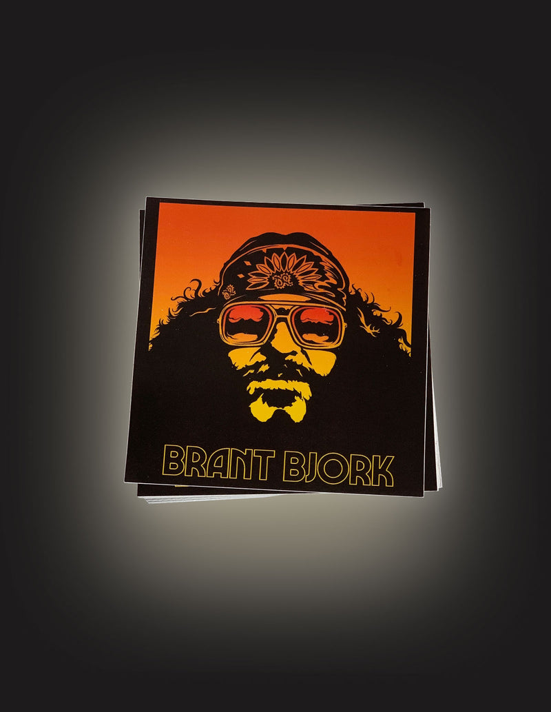 BRANT BJORK TRIO "Face" Sticker