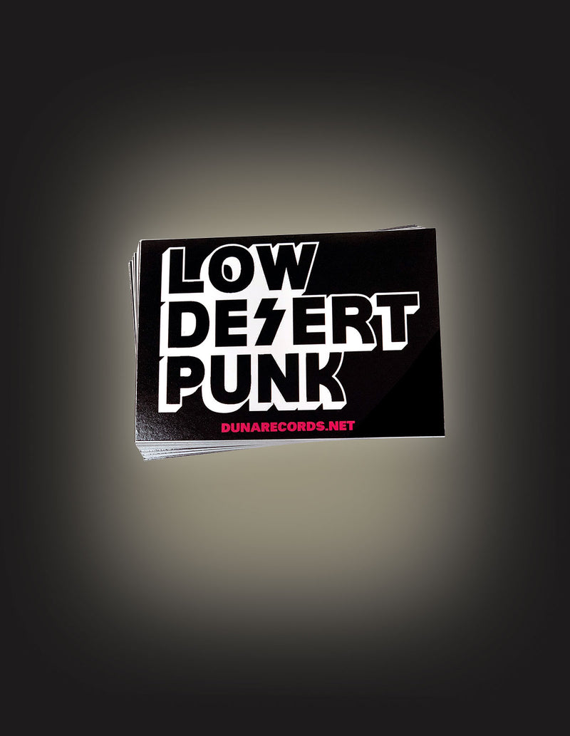 BRANT BJORK TRIO "Low Desert Punk" Sticker