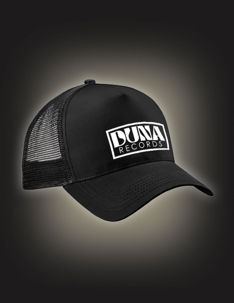 DUNA RECORDS "Logo" Trucker Hat BLACK