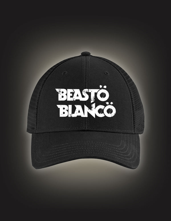 BEASTO BLANCO "Logo" Trucker Hat BLACK