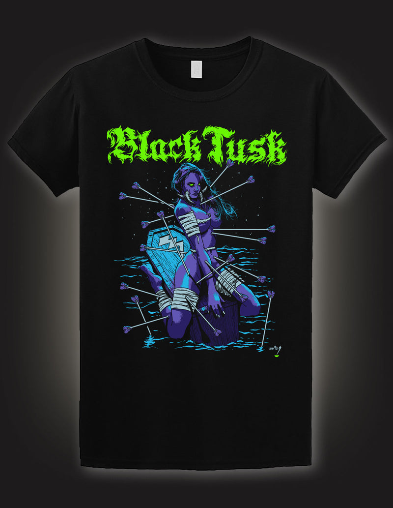 BLACK TUSK "Agatha Of The Sea" T-Shirt BLACK