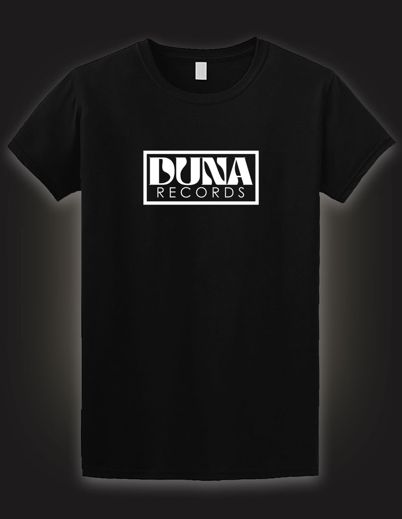 DUNA RECORDS "Logo" T-Shirt BLACK