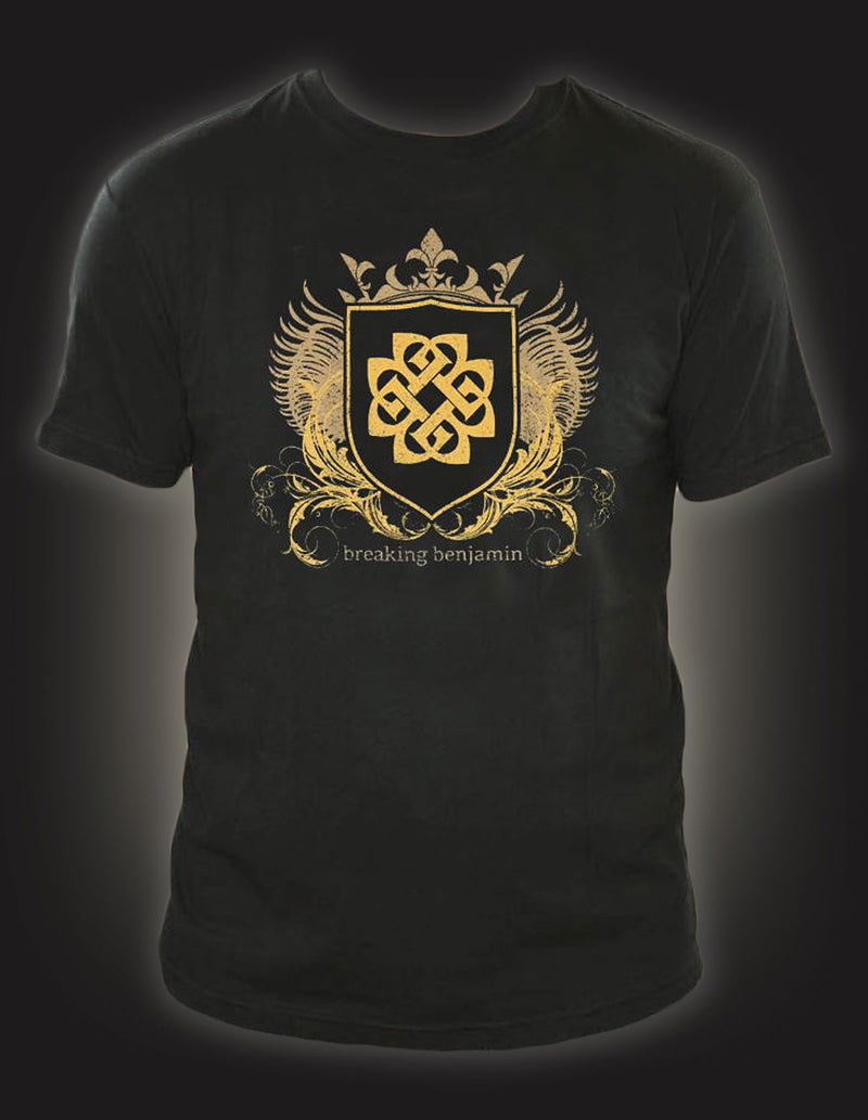 BREAKING BENJAMIN "Shield" T-Shirt BLACK