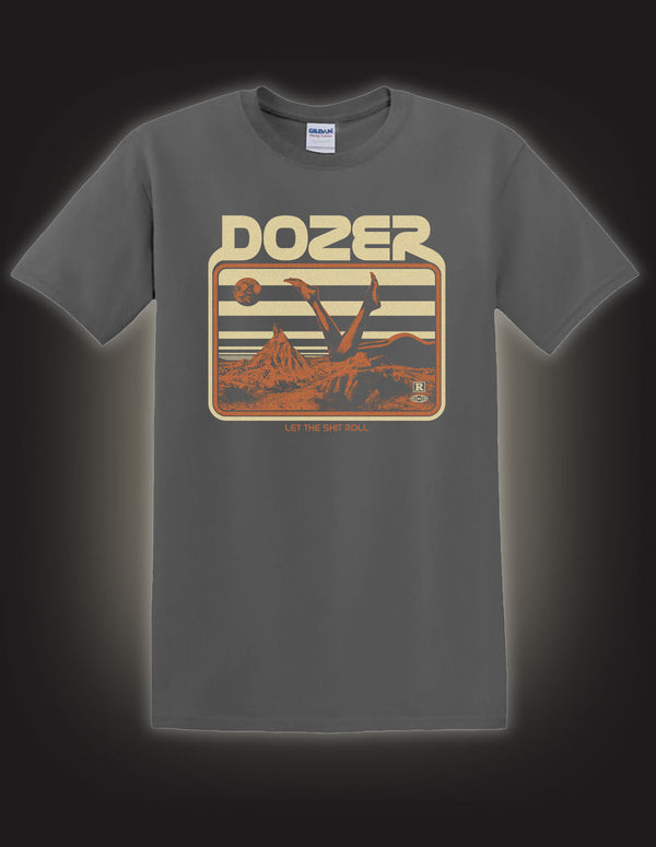 DOZER "Let The Shit Roll" T-Shirt CHARCOAL