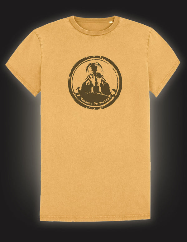 KAIZERS ORCHESTRA "Gasmask" T-Shirt OCHRE