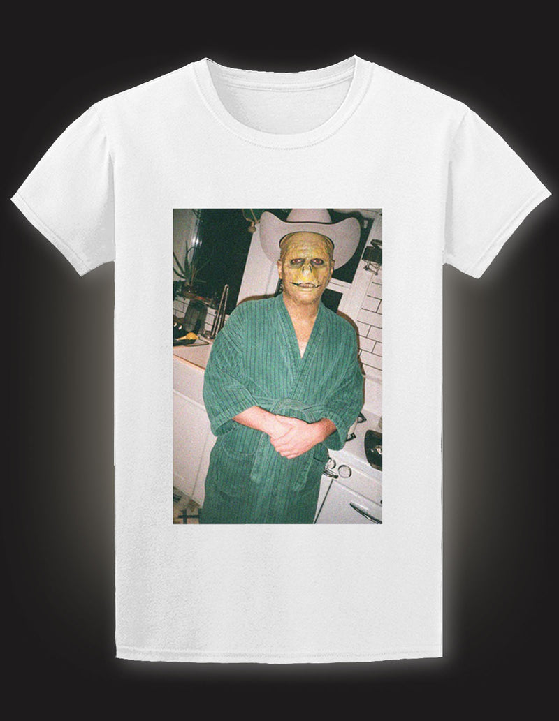 MAC DEMARCO "Lizard Man Robe" T-Shirt WHITE