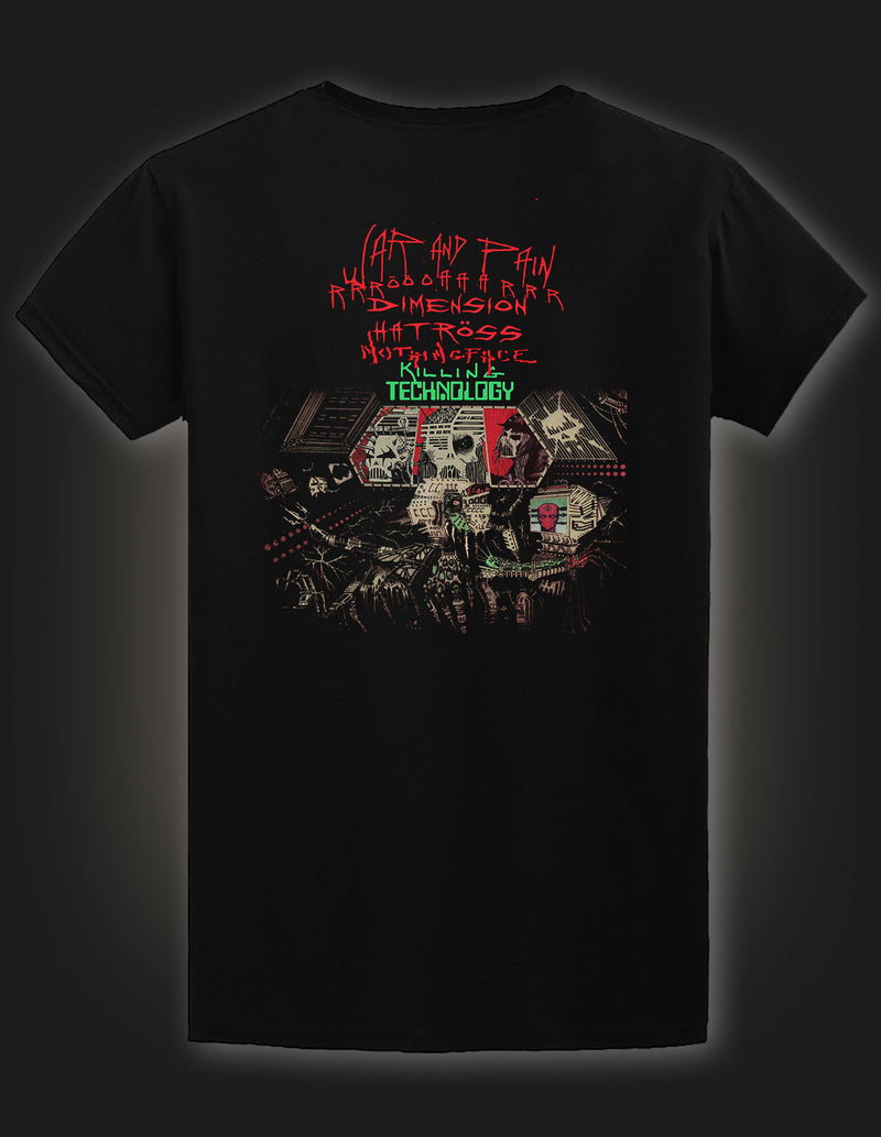 VOIVOD "5 Albums" T-Shirt BLACK