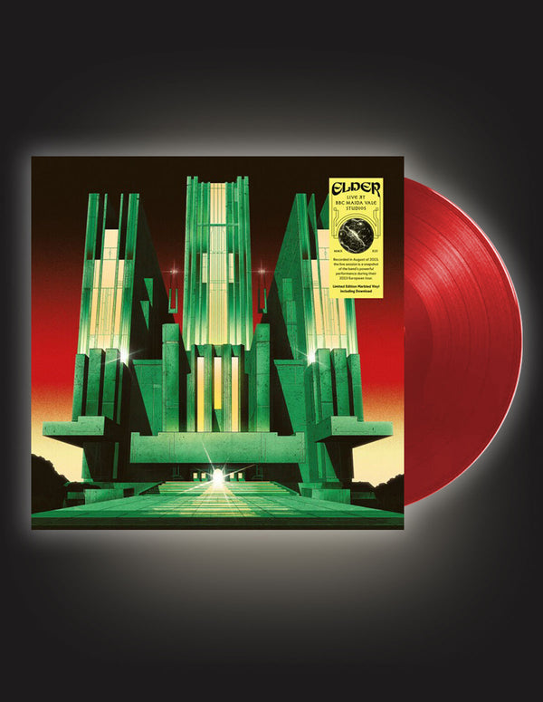 ELDER "Live at BBC Maida Vale Studios" Vinyl LP SOLID RED