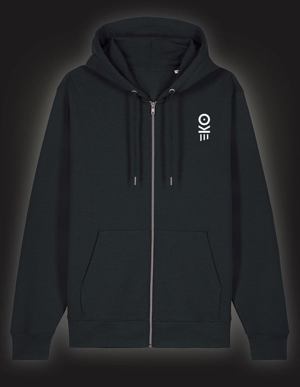 KAIZERS ORCHESTRA "Gasmask" Zip Hooded Sweatshirt BLACK