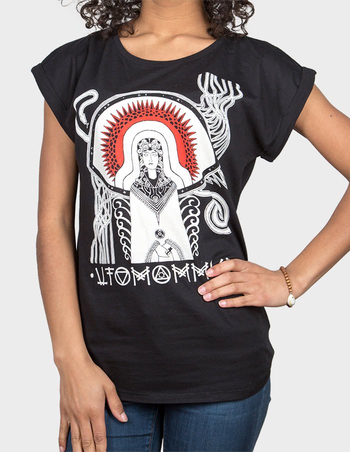 UFOMAMMUT "Oracle" Girls Tee BLACK